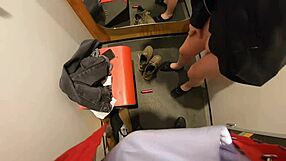 Real Public Blowjob In Fitting Room