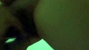 Dirty slut masturbates with dildo! Hairy pussy gets toyed hard