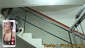 Young Influencer Has Live Sex With Cousin At Gym