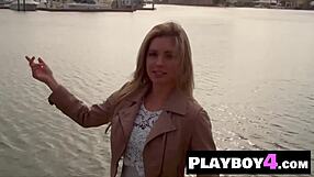 Big Boobs Blonde Shawn Dillon Poses Naked, Exposing Perfect Ass!