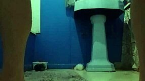 Dirty slut masturbates with dildo! Hairy pussy gets toyed hard