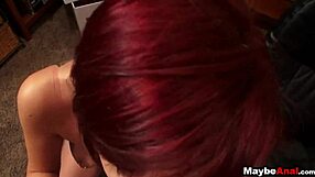 Redhead Phoenix Askani Tries Intense Anal In Public Pov