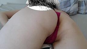 Blonde bride gabi do quarto5escuro eaten by friend on webcam, taking cum inside!