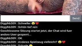i'm a german milf with big tits and tattoos enjoying personal relaxation