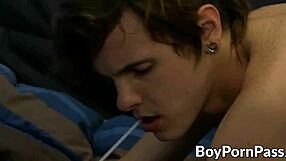 Watch this twink bend over for intense deep anal?