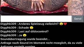 50 plus amateur milf from Germany with big jugs show off on cam
