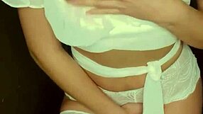 Hot Mexican girl desires cock, records anal silently