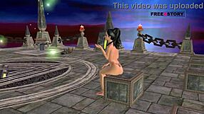 In a new video containing an erotic animated cartoon, Indian bhabhi shows her spicy poses