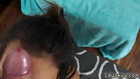 can a teen handle her first threesome in jeans with sneaky problems?