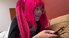 Nerdy Ninfeta Azukat Debuts in Hard Anal Scene with Capoeira