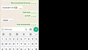 nueva chica de tinder chats with latina teen brunette