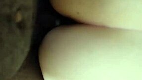 Big black cock quickie leaves me creamy and satisfied