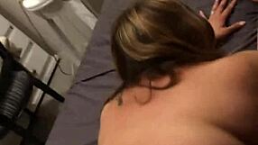 Se graba mientras follo a esta culona argentina con enormes tetas