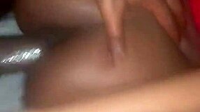 The ebony nympho with a bubble butt craves a monster cock.