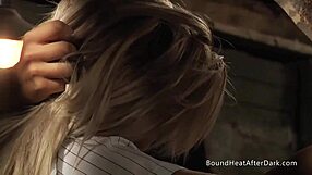 deep strapon fucks tied lesbian slave mercilessly