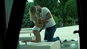 Petite Girlfriend Gets Fucked Outdoors