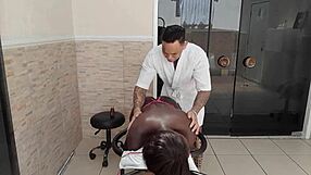 Can You Believe The Masseur's Wild Encounter With The Hottest Black Beauty, Leading To Explosive Climax?