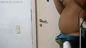 Brazil's luckiest year with blonde and brunette! Paty Bumbum and Fada Mel go wild on Red.