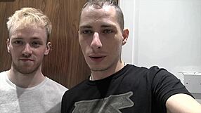 Britfuckers: Mickey Taylor fucked bareback by Jaymie Young 18+ in Manchester.