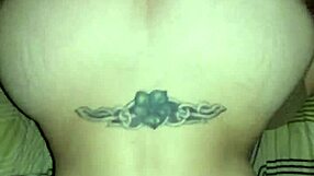 Big booty white girl in a scene