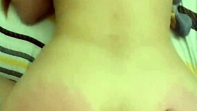 amateur asian bitch bent over for doggystyle fucking, spanking hard as she loves it