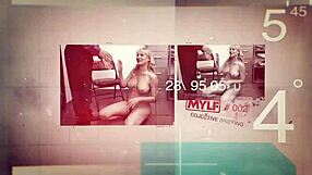 stunning blonde milf brittany andrews gets fingered in stockings during shop cavity search, then masturbates in spooning reality.