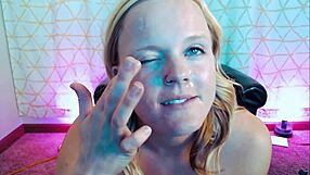 Curvy Blonde Whore Deepthroats With Choking Gagging Cumshot Webcam Slut Cosplay Costumes!