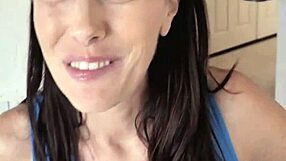 Teen stepson strikes intense deal with alana cruise.