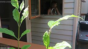 Nikki fucked hard from behind, feels so good