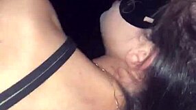 Teen 18+ sucks cock at gloryhole.