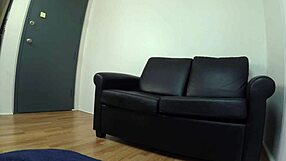 Britney Madison shares her casting interview in a new POV session with a brunette teen