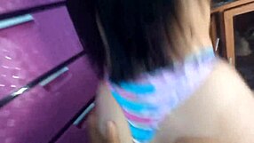 Finding my gamer stepsister alone in her room