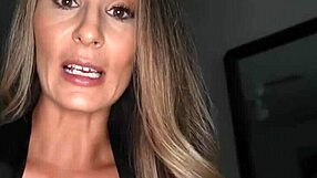 Morning routine with Mandy Rhea giving blowjob
