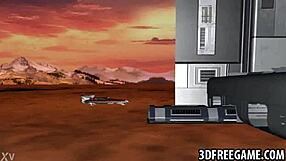 Hot 3d cartoon blonde babe gets her pussy licked