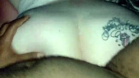 Rosie gets fucked from behind, then gags on my big cock until it spits.