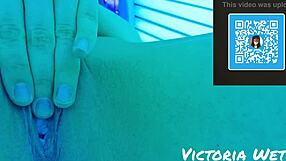 Ever seen Victoria get wet in a solarium?