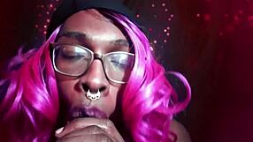 Miss Jadence Enjoys Tranny Daddy Dick Fuck And Suck