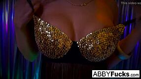 Abigail Strips Then Fucks Her Stripper Friend