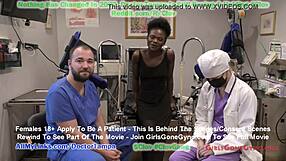 Clov ebony beauty rina arem receives mandatory orgasm from doctor stacy shepard at girlsgonegyno com