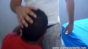 The three friends perk up while Brazilian amateur mugs it up for anal training at analperfect.com