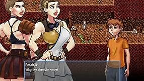 Feeling the intense creampie after saving the goth girl from the collector in hell