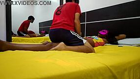 Sexy Latina milf and interracial chocolate heat in homemade 4K missionary porn video