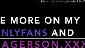 Gina Gerson's Skinny Body Teased in Hardcore Cumshot