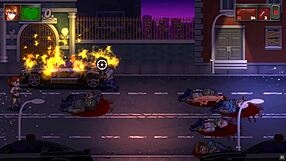 Claire lookalike bites nemesis monster cock by accident