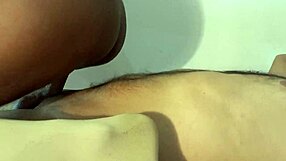 Rough Homemade Fuck with Ebony Slut Bent Over!