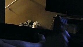 Pov wife delivers intense handjob on big cock leading to explosive cumshot