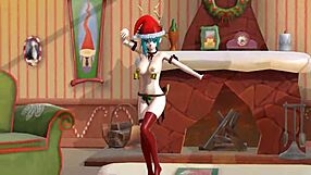 i can’t get enough of mmd xmas miki hentai cuteness