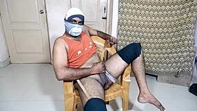 Just Playing With Black Cock And Hand Toy Made From My Girlfriend's Pussy For Handjob Fun