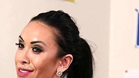 wicked model, oh man, she’s eating all that sperm load on her face!