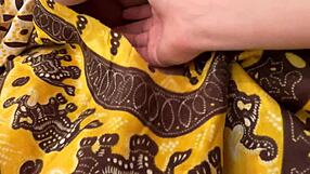 Yoga teacher's slow handjob on big dick via private phone POV